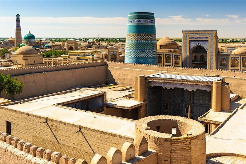 Ville murée d'Itchan Kala - Khiva - Province de Khorezm - Ouzbekistan 