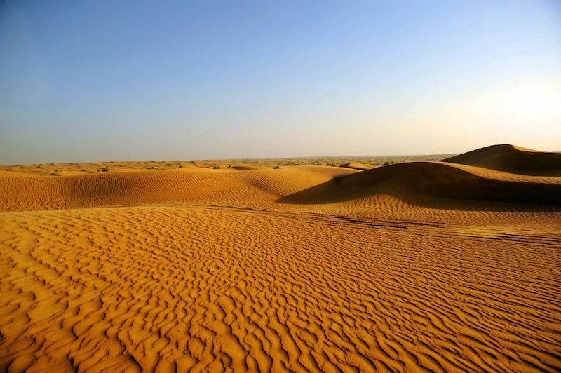 Le désert de Dubai - Dubai - Emirats Arabes Unis