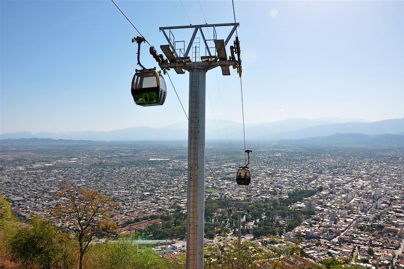 Téléphérique de Cerro San Bernardo - Salta - Argentine