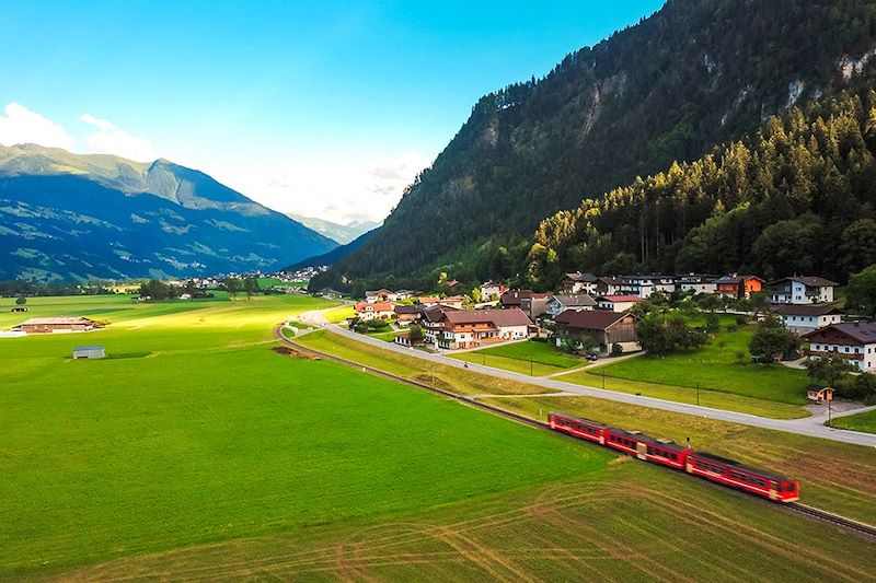 L’Autriche en train