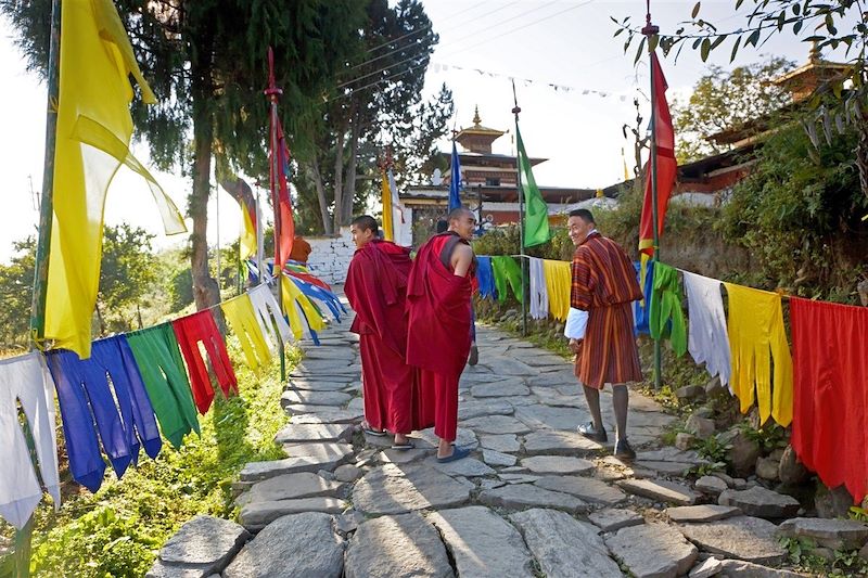 Le temple bouddhiste de Kyichu Lhakhang - Paro - Bhoutan