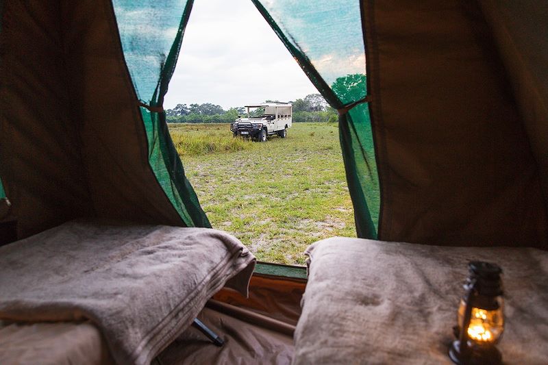 Safari et camping au Botswana