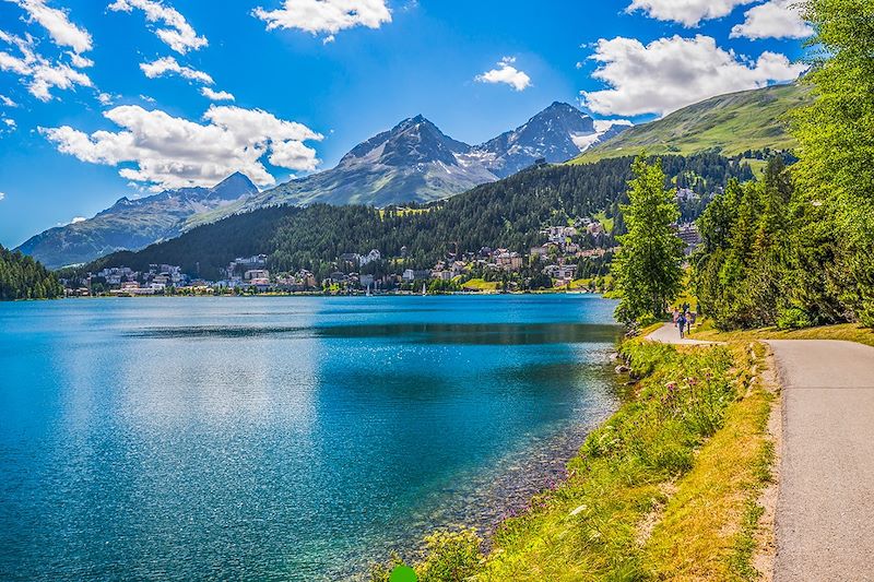 Lac de Saint-Moritz - Saint-Moritz - Suisse