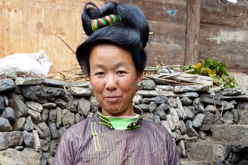 Femme Miao du village de Datang - Chine