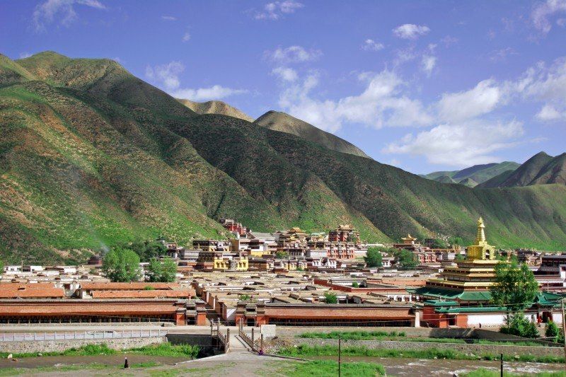 Monastère de Labrang - Xiahe - Tibet