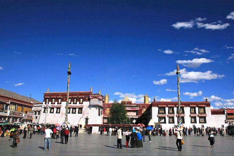 Temple de Jokhang - Lhassa - Tibet - Chine