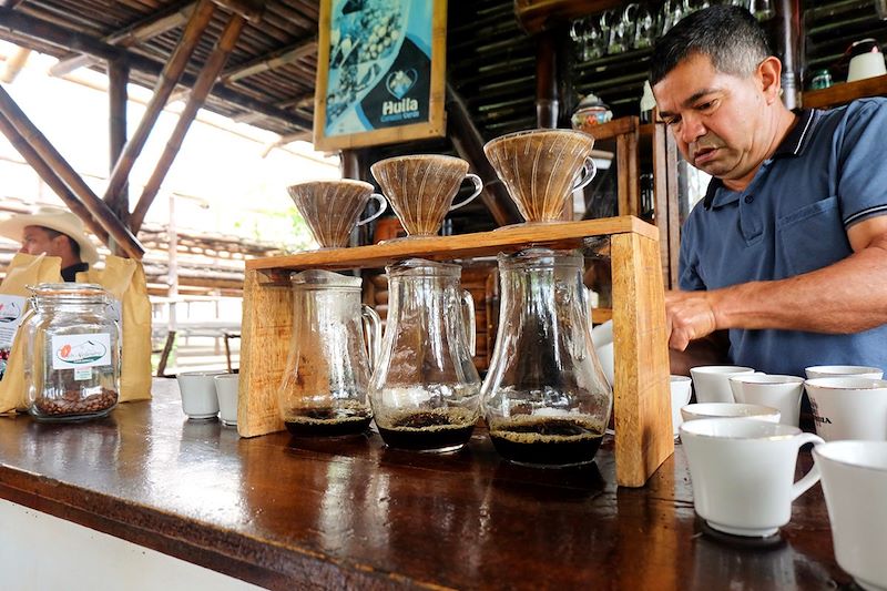Production de café à Finca La Cabana - Colombie