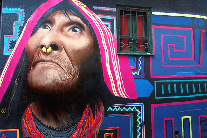 Street art à Bogota - Cundinamarca - Colombie