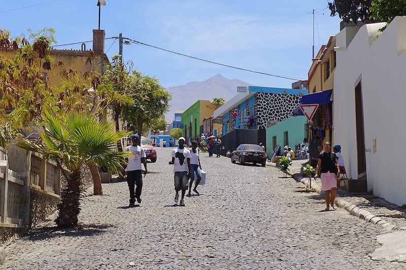 Dans les rues de Sao Filipe - Île de Fogo - Cap Vert