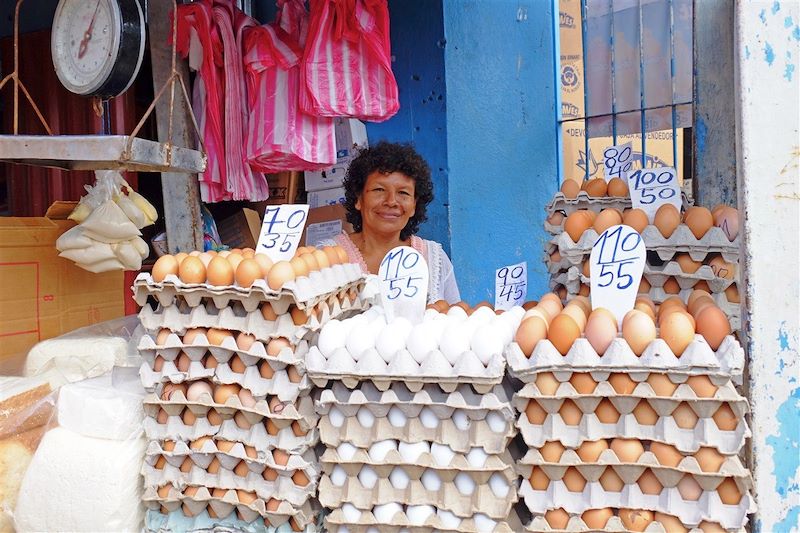 Sur le marché de Granada - Département de Granada - Nicaragua
