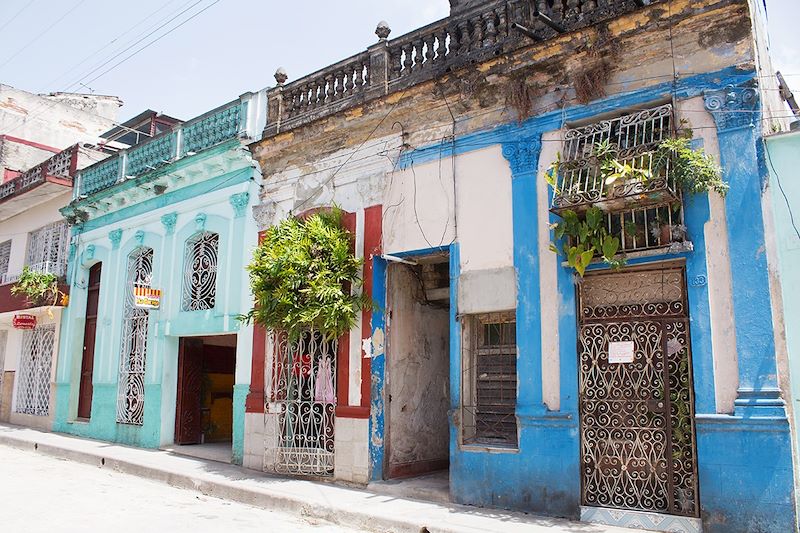 Façades de Santa Clara - Province de Villa Clara - Cuba