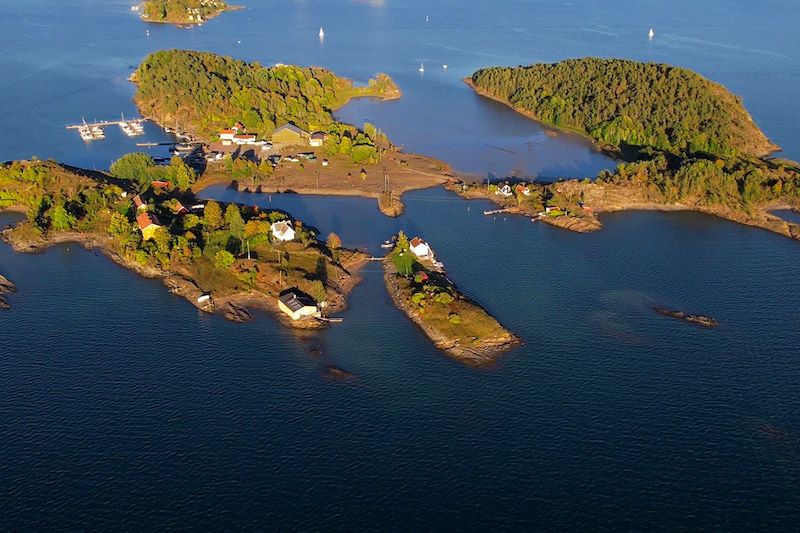Île de Gressholmen - Oslofjord - Norvège