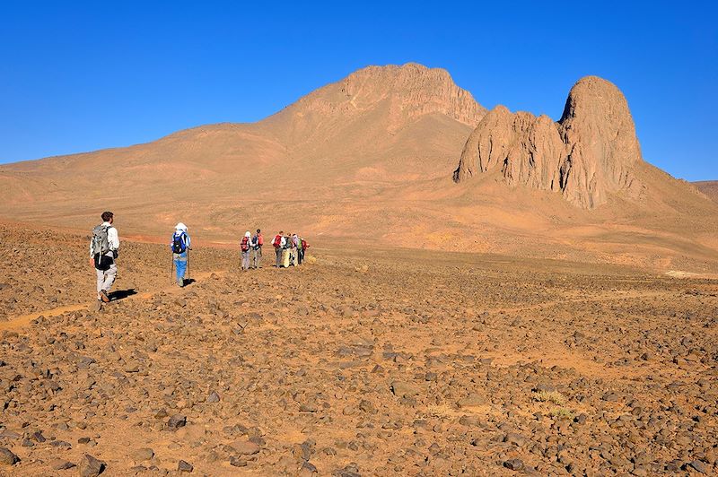 Randonnée au mont Tahat - Hoggar - Sahara central - Algérie