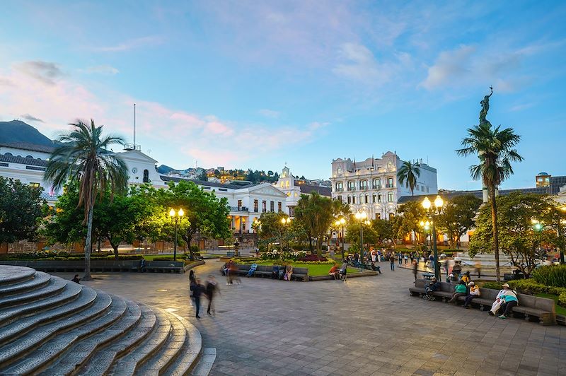 Plaza Grande - Quito - Équateur
