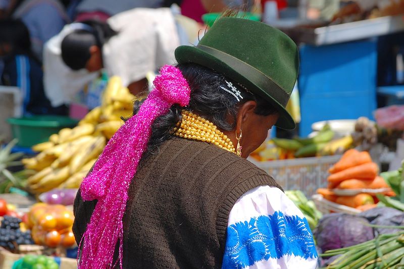 Marché d'Otavalo - Équateur