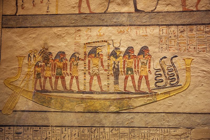 Tombeau du pharaon Ramsès IX - Nécropole thébaine - Vallée des Rois - Égypte