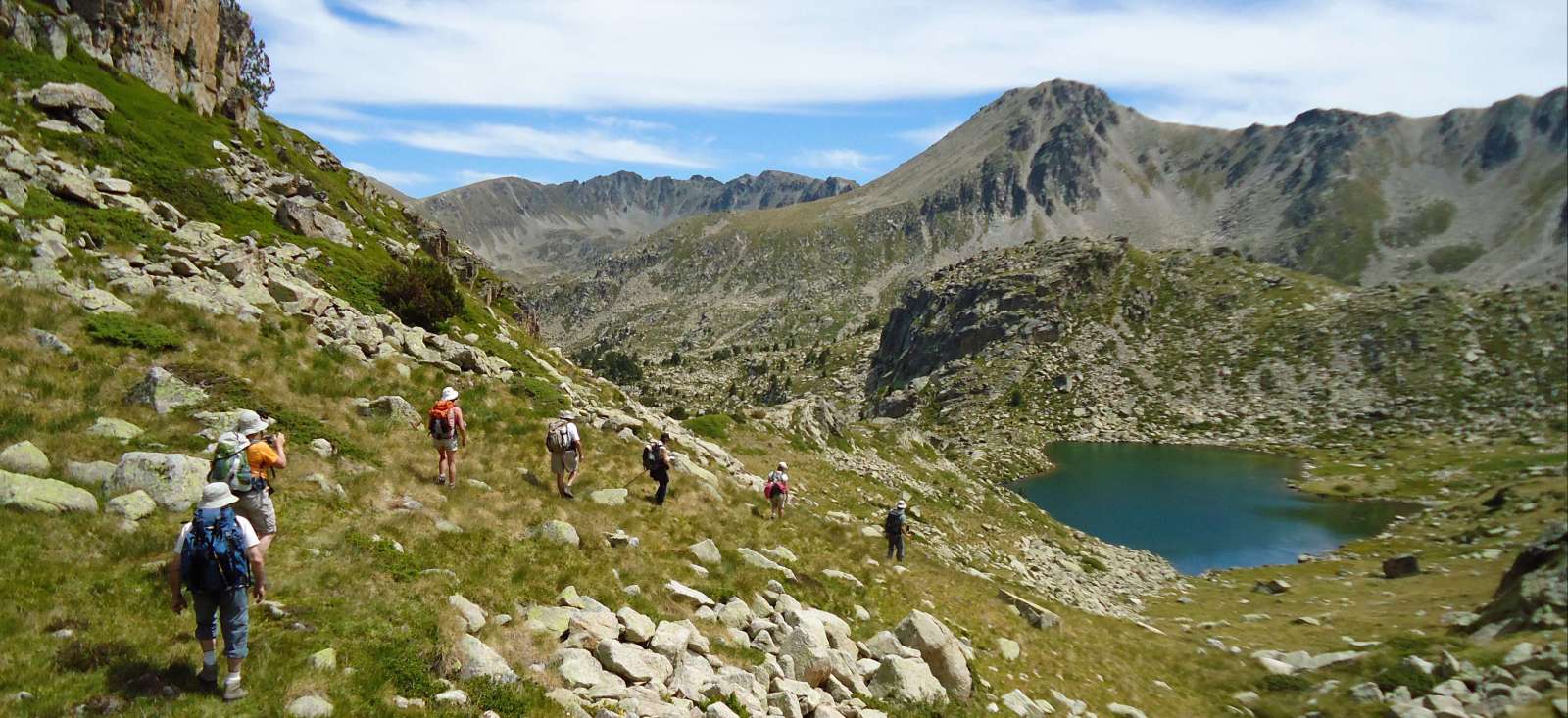 Image Lacs et jardins fleuris d'Andorre