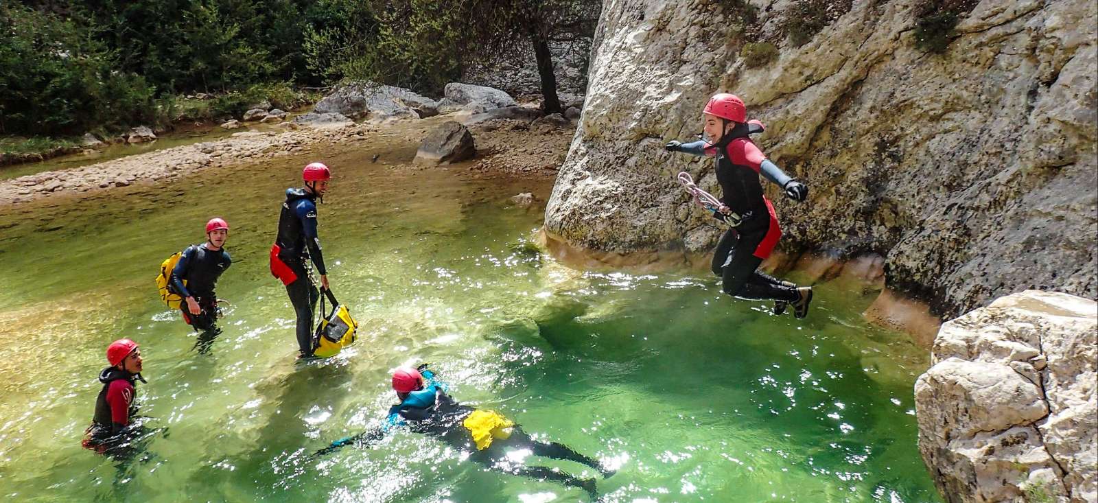 Voyage multi-activités - Espagne : Les petits canyonistes de Sierra de Guara