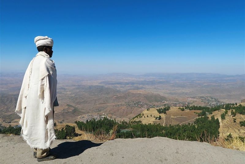 Randonnée entre Ashetem Maryam et Naakuto Lab - Lalibela - Éthiopie