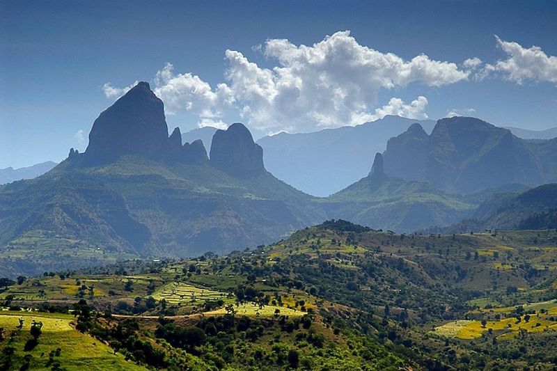 Vue du parc du Simien - Amhara - Ethiopie