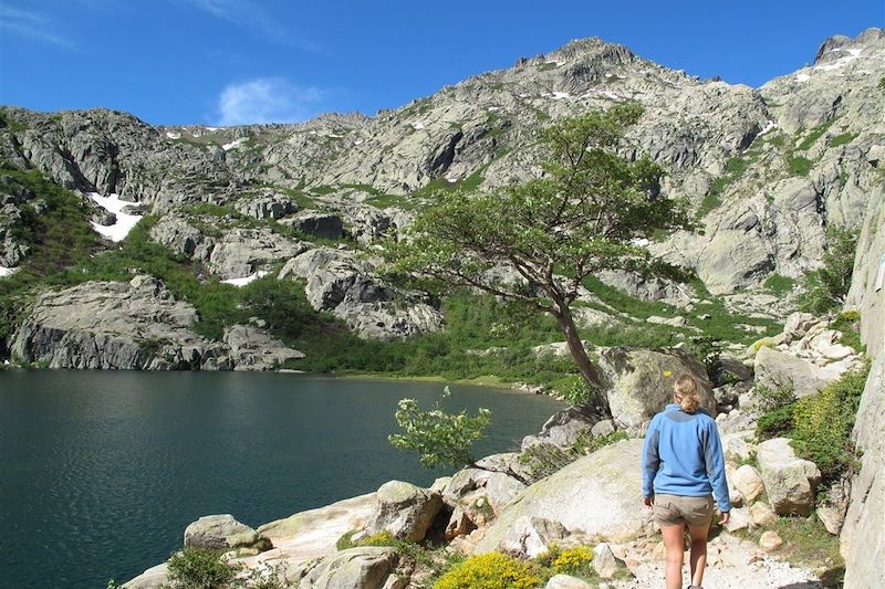Randonnée au lac de Melo- Haute Corse - France