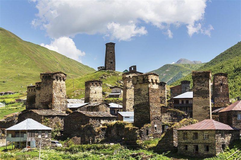 Village d'Ushguli - Svanétie - Géorgie