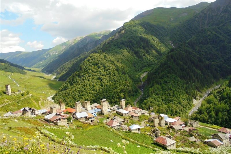 Village d'Adishi - Géorgie