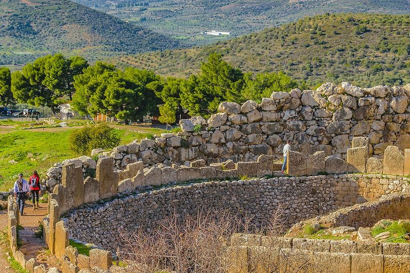 Fortifications de Mycènes - Péloponnèse - Grèce