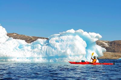 voyage Le royaume des glaces en kayak