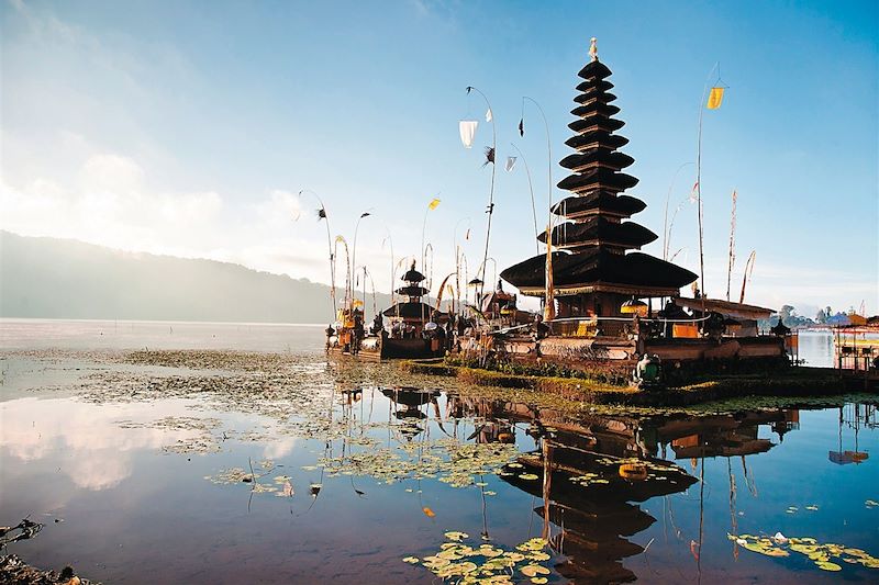 Temple Pura Ulun Danu - lac Bratan - Indonésie