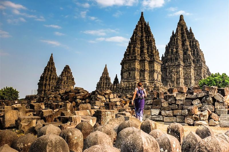 Temple de Prambanan - Île de Java - Indonésie