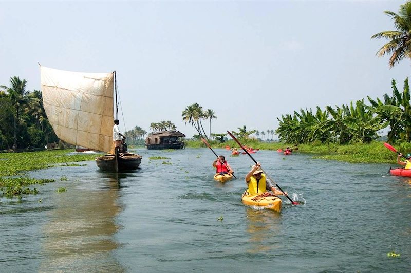 Le Kerala à pied, en vélo et sur l'eau 