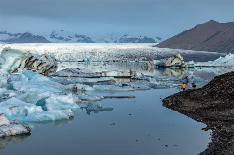 Le lac proglaciaire de Jökulsárlón - Islande