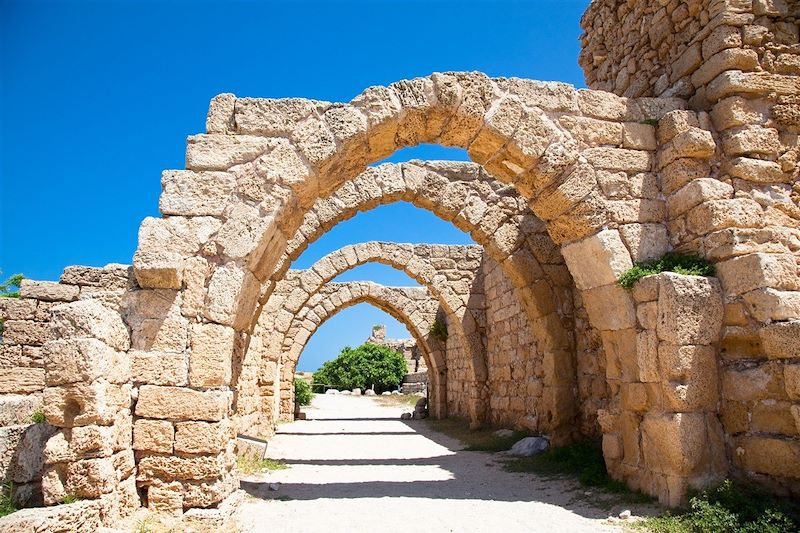 Ruines antiques de Césarée - Haifa - Israël