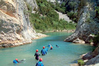 Rando aquatique en Sierra de Guara