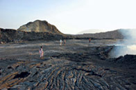 Geysers du Dallol et volcan Erta Alé