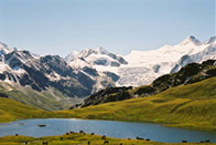 Sur la route de Chamonix-Zermatt 