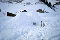 Bien au chaud dans mon igloo !