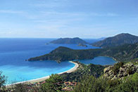 Canyon et mer mythique