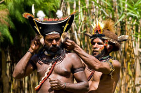 Immersion en terre papou