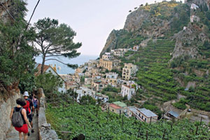 Naples, le Vésuve et Amalfi