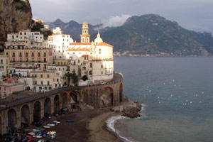 Naples, le Vésuve et Amalfi