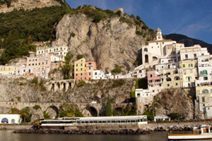 Naples, le Vésuve et Amalfi