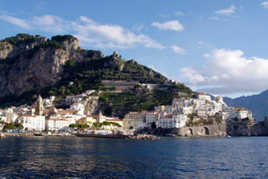 Naples, le Vésuve et Amalfi