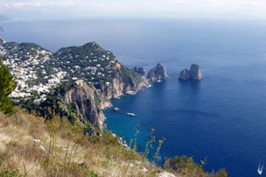 Naples, le Vésuve et Amalfi