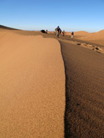 Clair de lune dans l’erg Chebbi  