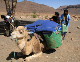 Clair de lune dans l’erg Chebbi  
