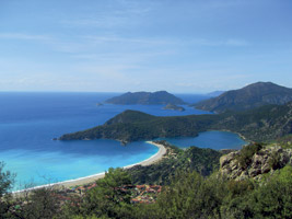Canyon et mer mythique