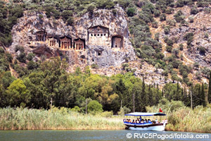 Canyon et mer mythique