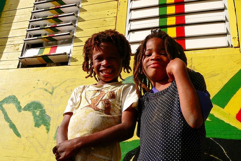 Portrait d'enfants - Jamaïque